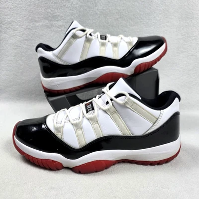 Jordan 11 ретро низкий Concord выведен кроссовки мужские 8,5 красный черный AV2187-160 - Изображение 1 из 4