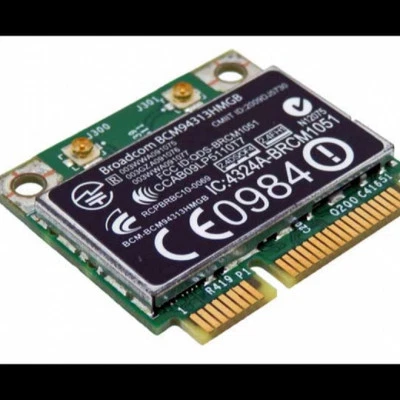 HP 600370-001 Broadcom 4313 Mini PCI-E 802.11n Bluetooth Wireless Card - Image 1 of 4