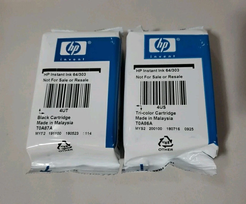 Картридж чернильный комбинированный HP 64 черный и трехцветный  - Изображение 1 из 1