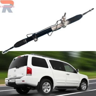 Estante de dirección y piñón para Infiniti QX56 04-12 Nissan Armada 05-15 Titan 04-15 Foto 1 de 4