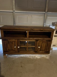 Solid Wood Hacienda Tv Stand 50” - Picture 1 of 5