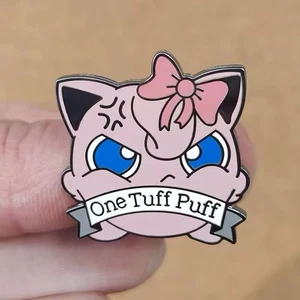 Prendedores Pokemon Jigglypuff One Tuff Puff Esmalte Pin Broche Solapa Pins Insignias - Imagen 1 de 2
