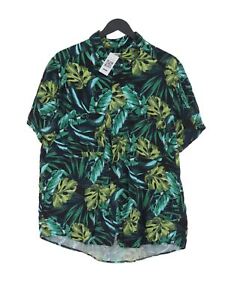 American Apparel Women's Shirt S Green 100% Rayon Basic