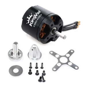 Motor sin escobillas KingVal 5065 435/335KV con kit de tornillos para avión de ala fija RC - Imagen 1 de 9