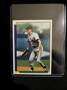 1990 Jerome Walton #21 Topps Mini Will Clark #85 Sticker Giants Cubs Baseball - Picture 1 of 2