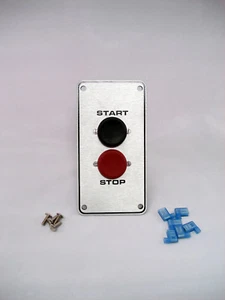 Mezclador Hobart H600 L800 y picadoras de carne, conjunto de placas de interruptor de encendido y apagado grabado.  Nuevo - Imagen 1 de 12