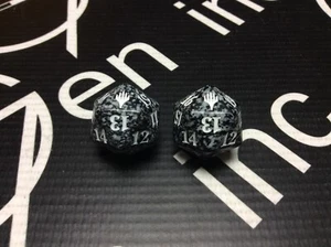 MTG Magic the Gathering Black Planeswalker Spindown Dice X 1 - Picture 1 of 1