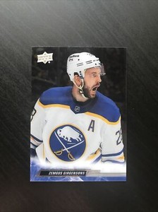 2022-23 Upper Deck Clear Cut Acetate #274 Zemgus Girgensons Buffalo Sabres