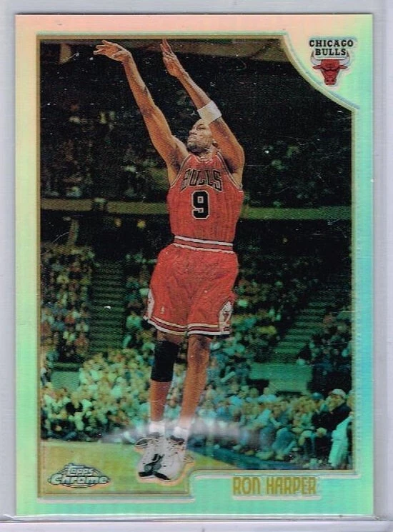 1998-99 Topps Chrome Refractor Ron Harper #192 NM/MT  3055* - Image 1 of 1