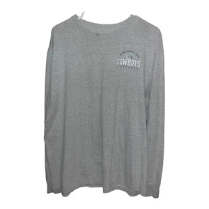 T-shirt manica lunga Dallas Cowboys colore grigio XL usata - Foto 1 di 10