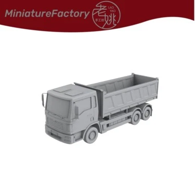 SSMODEL N Gauge 1:160 Scene Model Dump Truck Railroads Vehicle Diorama Scenery - Image 1 of 3
