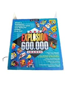 Nova Art Explosion 600,000 Images Clip Art for Windows, 29 Discs & Catalogue - Picture 1 of 3