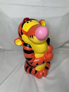 Vintage Tigger Winnie The Pooh Cookie Jar Disney Treasure Craft 219-080 Jar - Picture 1 of 15