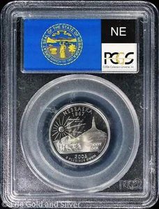 2006-S 25C Proof Nebraska State Quarter PCGS PR 69 DCAM - Picture 1 of 4