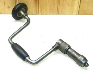 Vintage Stanley 921, 10” Reversible Ratcheting Concealed Ratchet Brace Drill INV - Picture 1 of 7