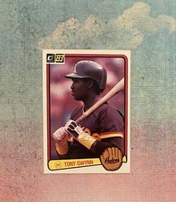Tony Gwynn Rookie 1983 Donruss #598, 338 Bat Avg, 15 All Stars, 3141 Hits, HOF