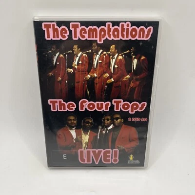 The Temptations And The Four Tops Live On DVD 2004 Region All 0 - - Image 1 of 3