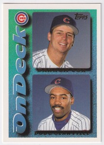 1995 TOPPS DARRON COX/DOUG GLANVILLE RC CHICAGO CUBS #646