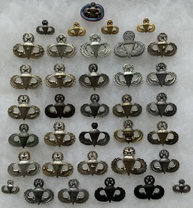 36 POST WWII US MASTER AIRBORNE WINGS / PARATROOPER - Picture 1 of 6