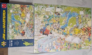 Jan Van Haasteren Comic Puzzle 1000 Pcs Film Set Complete - Picture 1 of 11