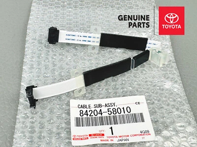 84204-58010 TOYOTA LAND CRUISER LEXUS GX LX CABLE SUBCONJUNTO, INTERRUPTOR DE ALMOHADILLA DE DIRECCIÓN Foto 1 de 4