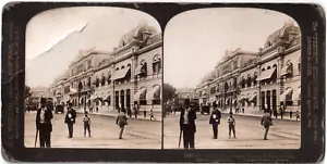 Argentine.Argentina.Buenos Aires.Palais du Gouvernement.Stereoview.Photo stereo. - Bild 1 von 1
