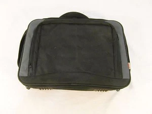 Hama Black Gray Zipper Carrying Handles Laptop Carrying Case Pockets 31263 - Picture 1 of 12