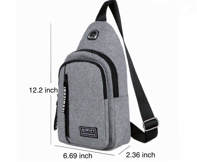 Cheap Store Mens Sling Bag Cross Body Handbag Chest Bag Shoulder Pack Sports Travel Backpack