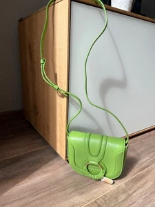 Ledertasche, Schultertasche, Chloé, grün, Frühling - Bild 1 von 5