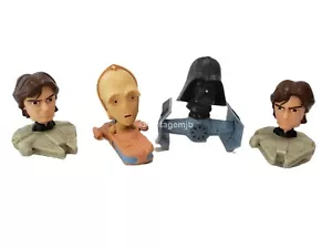 LOTTO VARIETÀ STAR WARS # 23 (4) ROLLING TOYS MCDONALDS DARTH ROBOT-COLLEZIONISTA-NOTA - Foto 1 di 3