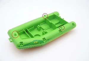 PLAYMOBIL (P6c08) JUNGLE - Zodiac Vert pour Rivière 3042 (Petites Casses) - Imagen 1 de 1