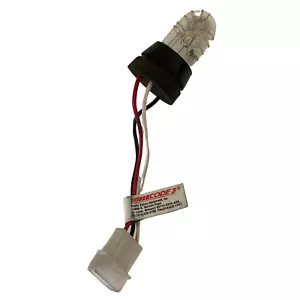 Hideaway Reflector Strobe Light WHITE CLEAR Hide-A-Way - Picture 1 of 4