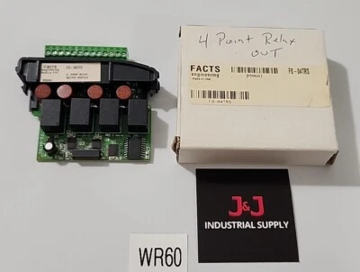 *BRAND NEW* Facts Engineering F0-04TRS 4-Point Relay Output Module + Warranty! - Image 1 of 4