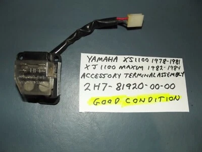 YAMAHA XS1100 / XJ1100 MAXIM АКСЕССУАР ПРЕДОХРАНИТЕЛЬ ТЕРМИНАЛ В СБОРЕ 2H7-81920-00-00 - Изображение 1 из 4