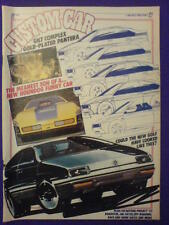 CUSTOM CAR - GOLD PLATED PANTERA - June 1984
