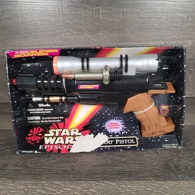 Новый в коробке Star Wars Episode 1 Naboo пистолет Super Soaker водяной пистолет - Изображение 1 из 4