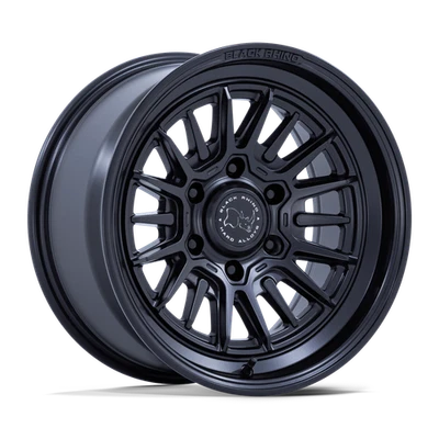 17x8.5 Black Rhino Hard Alloys BR030 Taleo Matte Black Wheel 6x5.5 (35mm) - Image 1 of 4