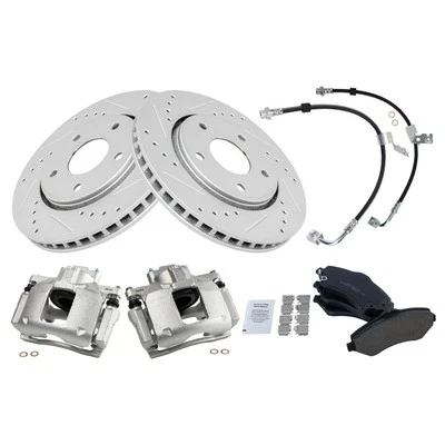 TRQ BKA34290 Brake Kit For Dodge Journey 2009-2011 Front 68003701AB Foto 1 de 4