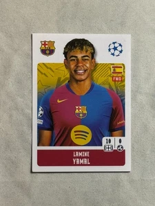2024-25 Topps UEFA Champions League Stickers Lamine Yamal #170 FC Barcelona - Picture 1 of 2