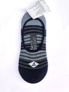 SPERRY No Show Socks 3 Pair Blue 10-13 Liner - Picture 1 of 3