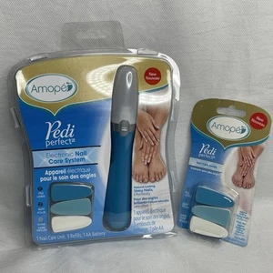 Amope Pedi Perfect Electronic Nail File Care System Manicure Pedicure & Refills - Picture 1 of 11
