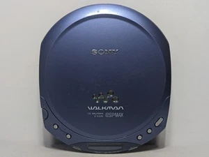 Sony D-E220 Walkman blu lavanda lettore compact disc portatile ESPMAX - testato! - Foto 1 di 12