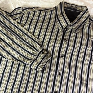 Camisa Tommy Bahama 100% Seda Para Hombre XXL Rayas Manga Larga - Imagen 1 de 12