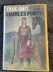 True Grit Charles Portis First Edition 1st Printing HB DJ 1968 VG - Picture 1 of 19