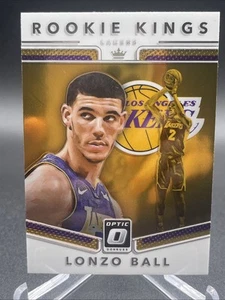2017-18 Donruss Optic Rookie Kings Lonzo Ball Los Angeles Lakers #2 - Foto 1 di 2