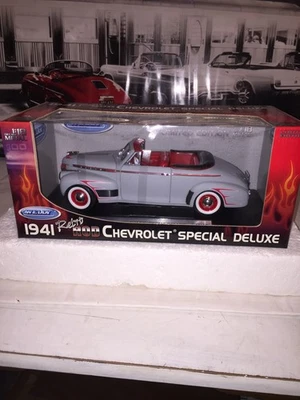 Varilla retro Welly 1941 Chevrolet Special Deluxe 1/18 Foto 1 de 4