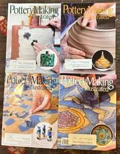 Pottery Making Illustrated Magazine Lot of 4 from 2021 - Picture 1 of 1