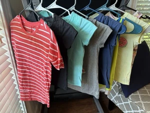 Girls Lot Of Size 5 Short Sleeve Shirts - Picture 1 of 20
