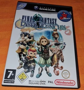 Nintendo Gamecube Final Fantasy Crystal Chronicles 2003 Deutsch mit Pin - Bild 1 von 3