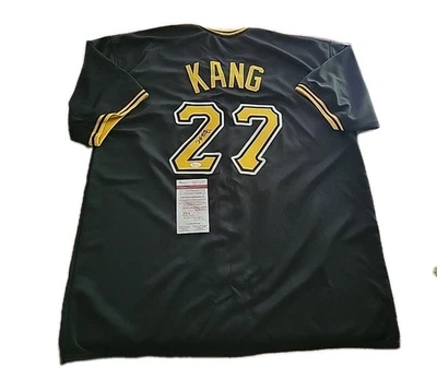 Jung Ho Kang Signed Pittsburgh Pirates Custom Jersey JSA COA  Custom XL - Image 1 of 3